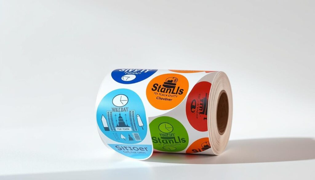 jasa cetak sticker roll custom