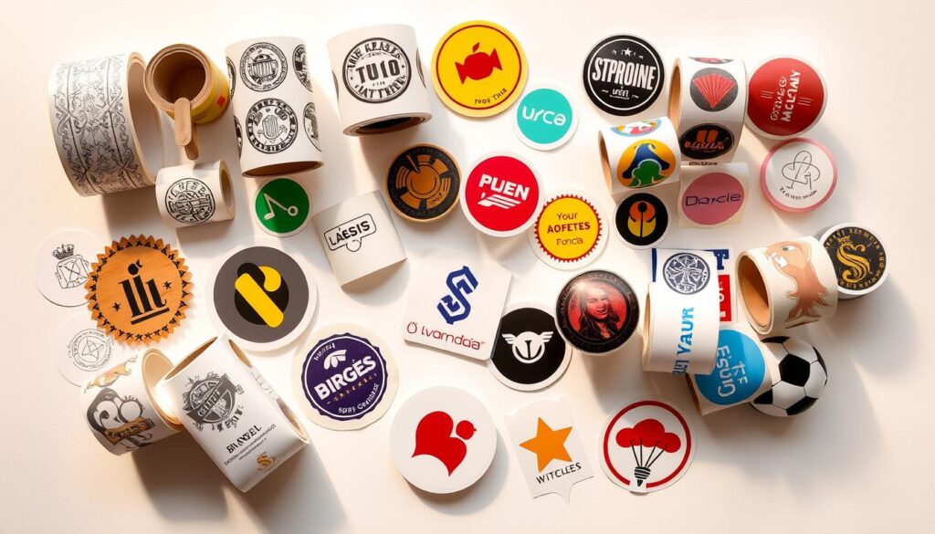 jasa cetak sticker roll custom